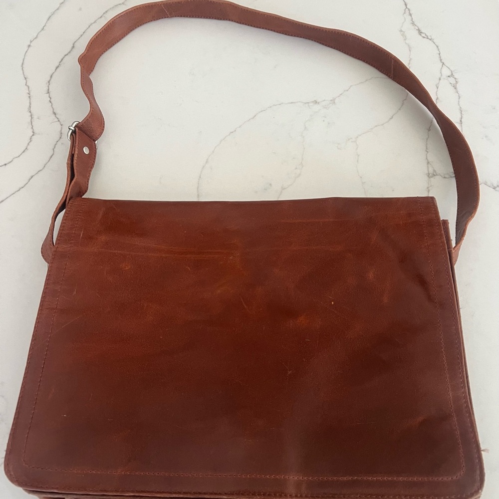 Wilsons Leather Vintage - Classic Brown Leather Men's Bag